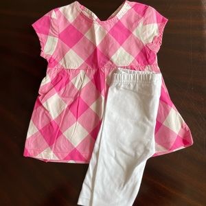 Checkered top outfit